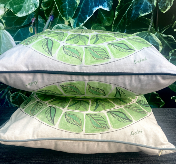 'Chakra of Life’ Designer Grey Cushion Cover - Image 5