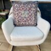 'Medieval Tiles’ Designer Black Cushion Cover - Image 3